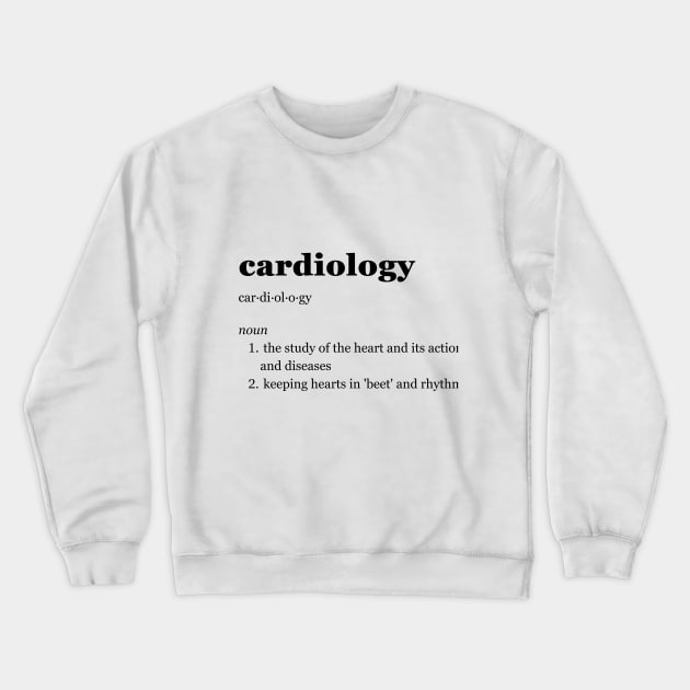 Cardiology Crewneck Sweatshirt by imperfectdesin